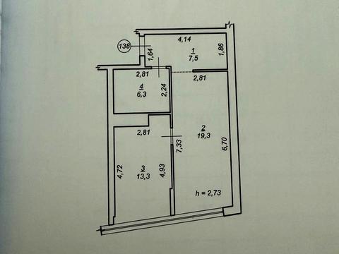квартира по адресу Бельведерская ул., 32-Б