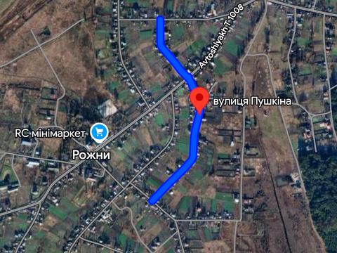 ділянка за адресою Пушкіна