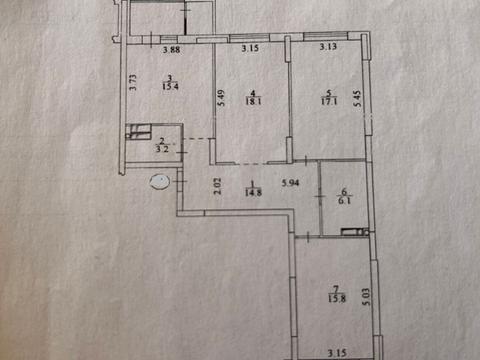 квартира по адресу Балтийский пер., 3-А