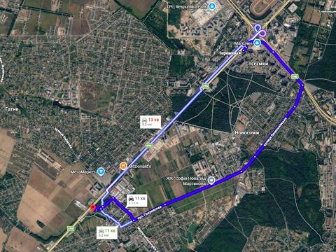ділянка за адресою Одеське шосе