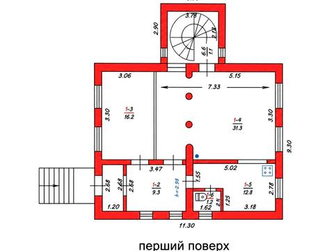 дом по адресу Вишнева