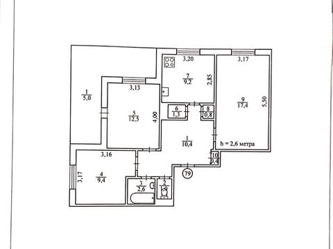 квартира по адресу Горняцкий микрорайон  (5-й микрорайон), 43