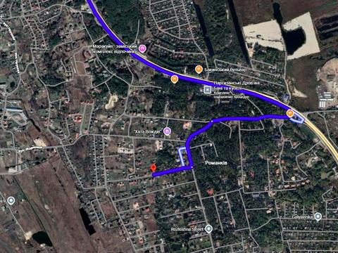 участок по адресу Розкішна