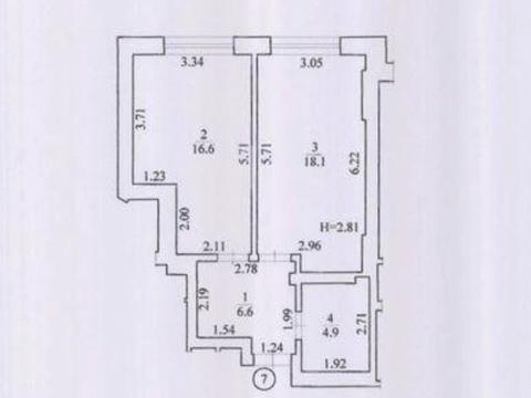 квартира по адресу Фортечный тупик (Тверской), 7-Б