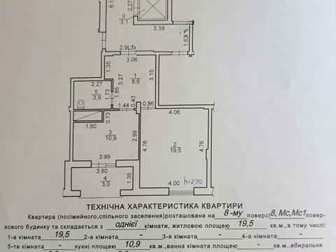 квартира по адресу Стрийская ул., 111-В