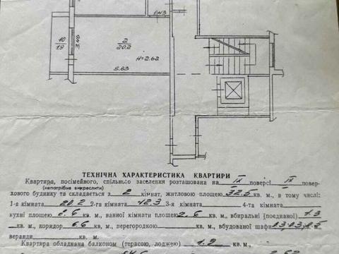 квартира за адресою Гетьмана Павла Полуботка вул., 13
