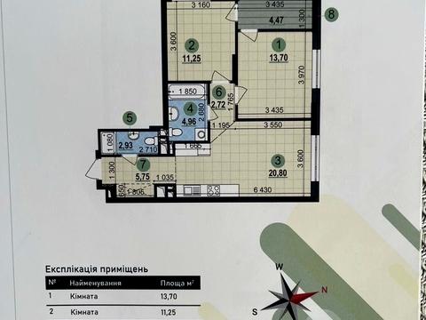 квартира за адресою Олександра Олеся вул., (Будинок 10.2)