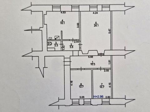 квартира по адресу Антоновича ул. (Горького), 48-Б