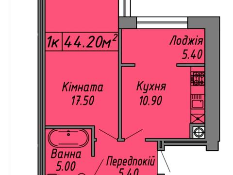 квартира за адресою Степана Бандери вул., (Будинок 1)