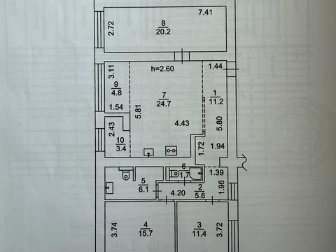 квартира по адресу Михаила Омеляновича-Павленко ул. (Суворова), 13