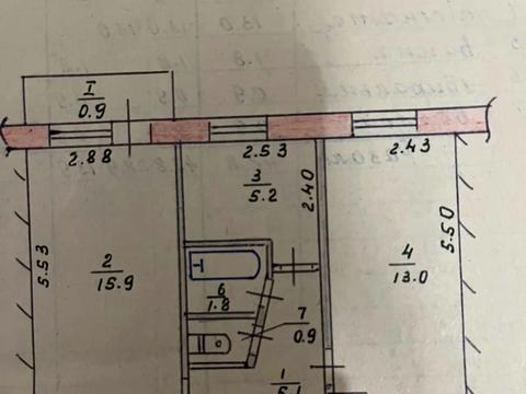 квартира по адресу пгт. Слобожанское, Василия Сухомлинского ул. (Совхозна), 40
