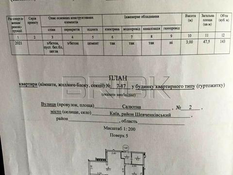квартира по адресу Салютная ул., 2к7