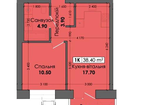 квартира за адресою Капушанська вул., (Будинок А05)