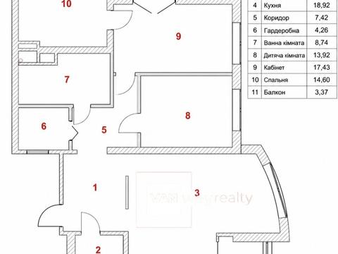 квартира по адресу Никольско-Слободская ул., 3-А