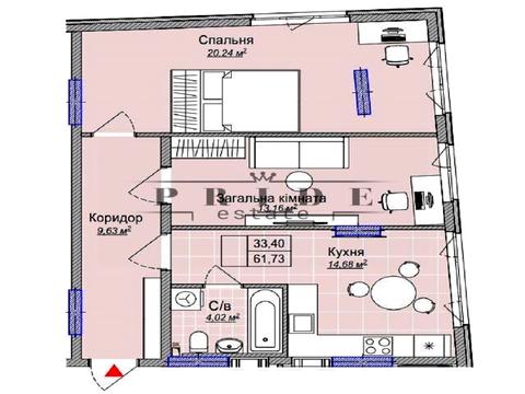 квартира за адресою Кам'янська вул. (Дніпродзержинська), 125-Г