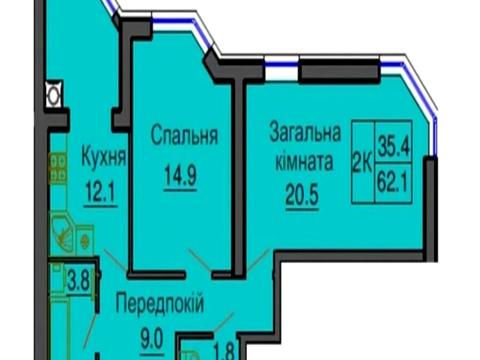 квартира по адресу Яблоневая ул., (вул. Григорія Сковороди, 16)