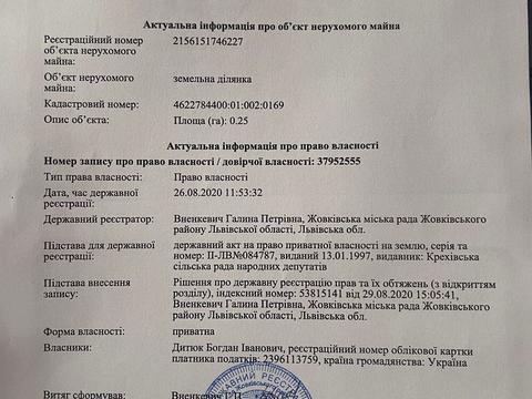 участок по адресу 