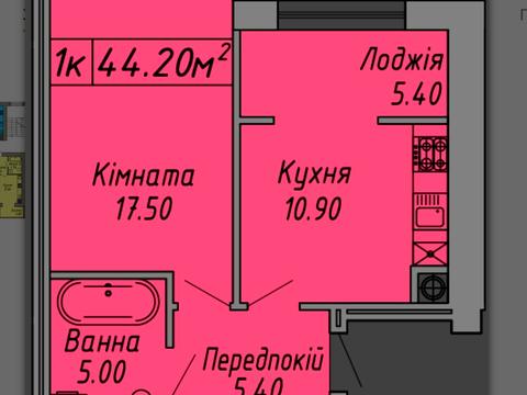 квартира за адресою Степана Бандери вул., (Будинок 1)