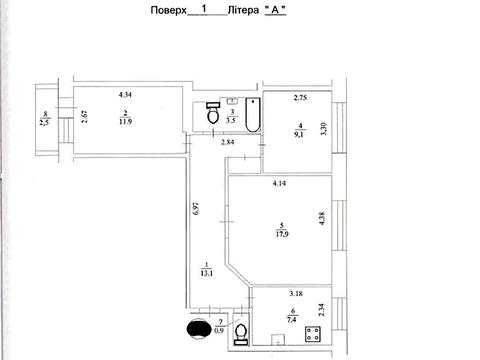 квартира за адресою Теремківська вул., 11