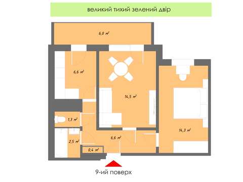 квартира по адресу Стрийская ул., 91