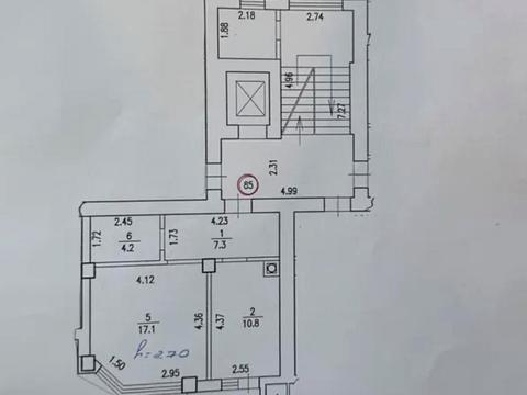 квартира по адресу Щеповая ул., 17