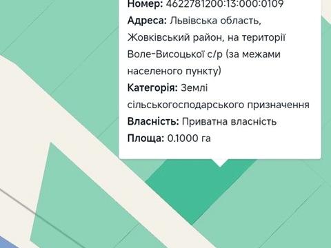 ділянка за адресою 