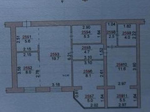 квартира по адресу Мостобудівників ул., 18