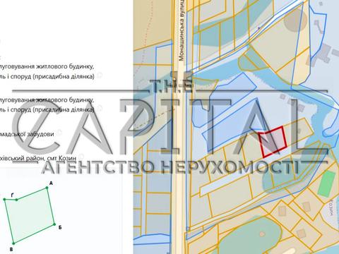 ділянка за адресою смт. Козин, 