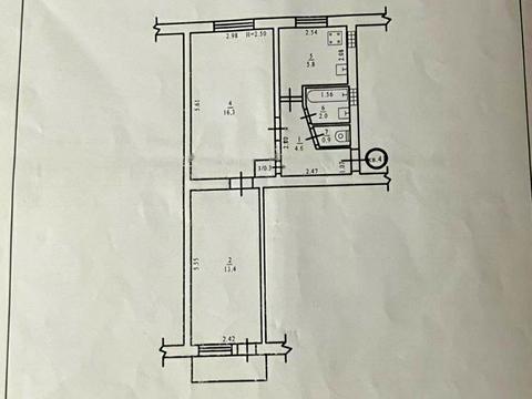 квартира по адресу Анатра пер. (Генерала Вишневского), 11/3