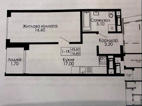 квартира за адресою Топольна вул., (Будинок)