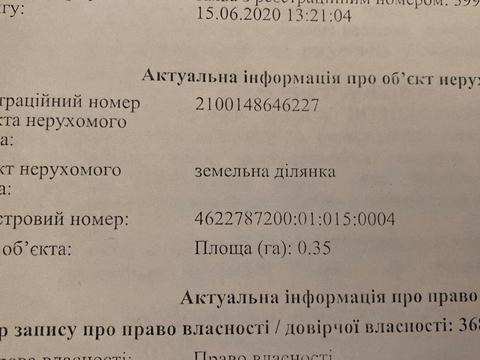 участок по адресу
