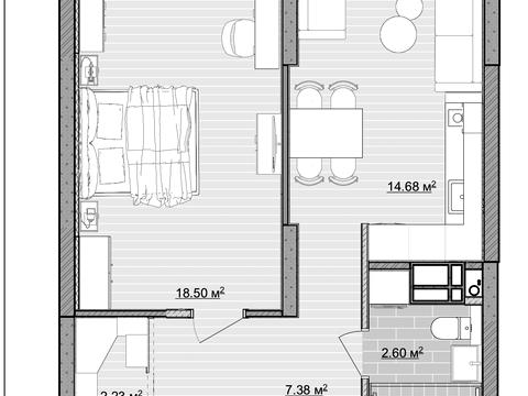 квартира по адресу Краковская ул., 27