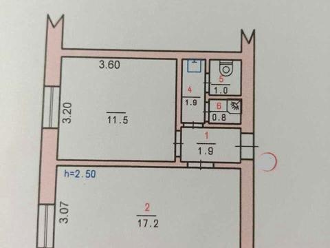 комната по адресу Тернопільська ул., 36