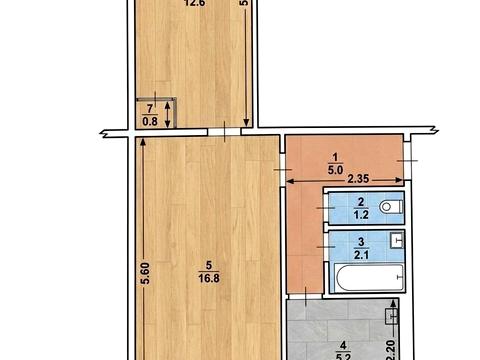 квартира за адресою Корольова вул., 46б