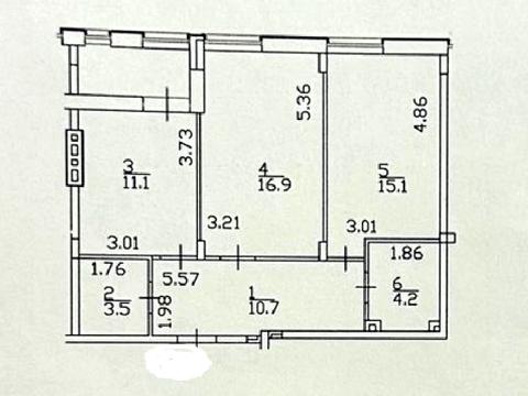 квартира за адресою Регенераторна вул., 4 к1