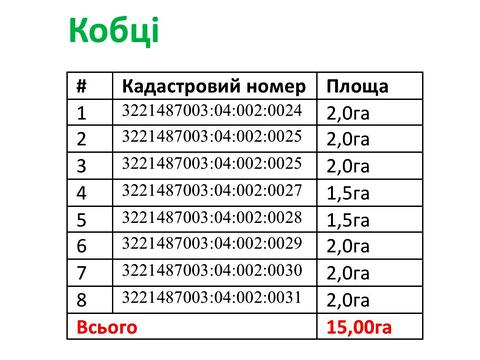 ділянка за адресою 