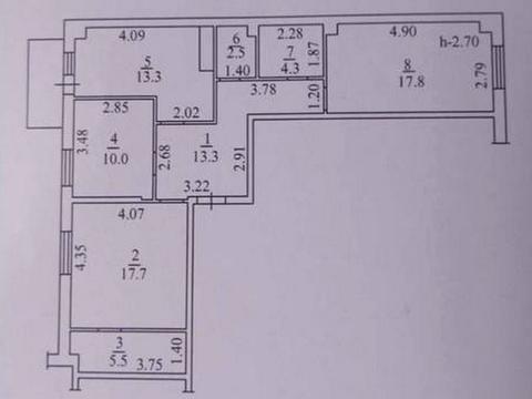квартира за адресою Люстдорфська дорога вул. (Черноморская дорога), 55/6