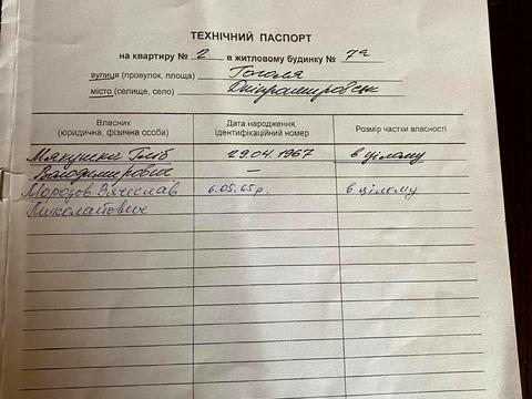 квартира за адресою Гоголя пров., 7-А