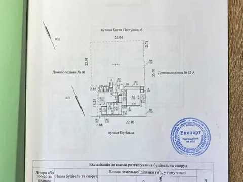 дом по адресу Вугільна, 12
