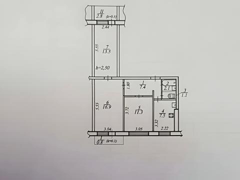 квартира по адресу Героев просп., 9