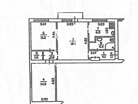 квартира по адресу Русановская набережная ул., 8/1
