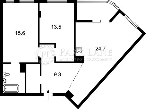 квартира за адресою Тадея Рильського бульв., 3