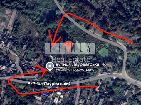 участок по адресу Лауреатська ул.