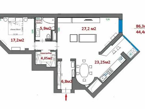 квартира за адресою Вишгородська вул., 45/9