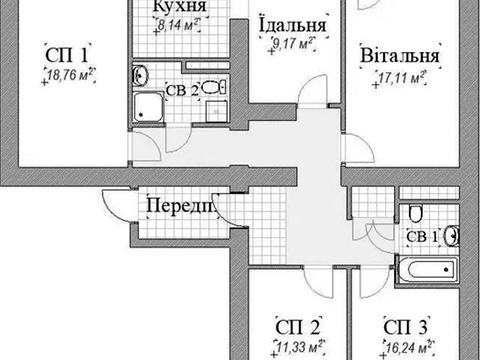 квартира за адресою Стадіонна вул., 6