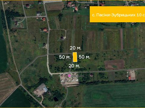 ділянка за адресою с. Пасіки-Зубрицькі, Йосипа Сліпого