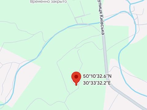 ділянка за адресою Київська