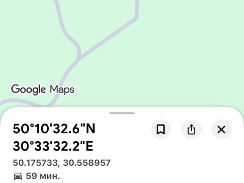 ділянка за адресою Київська