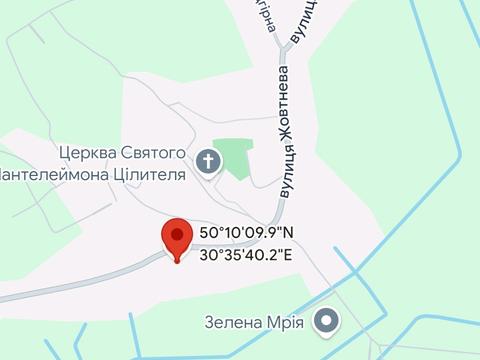 ділянка за адресою Сонячна вул.
