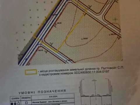 участок по адресу 